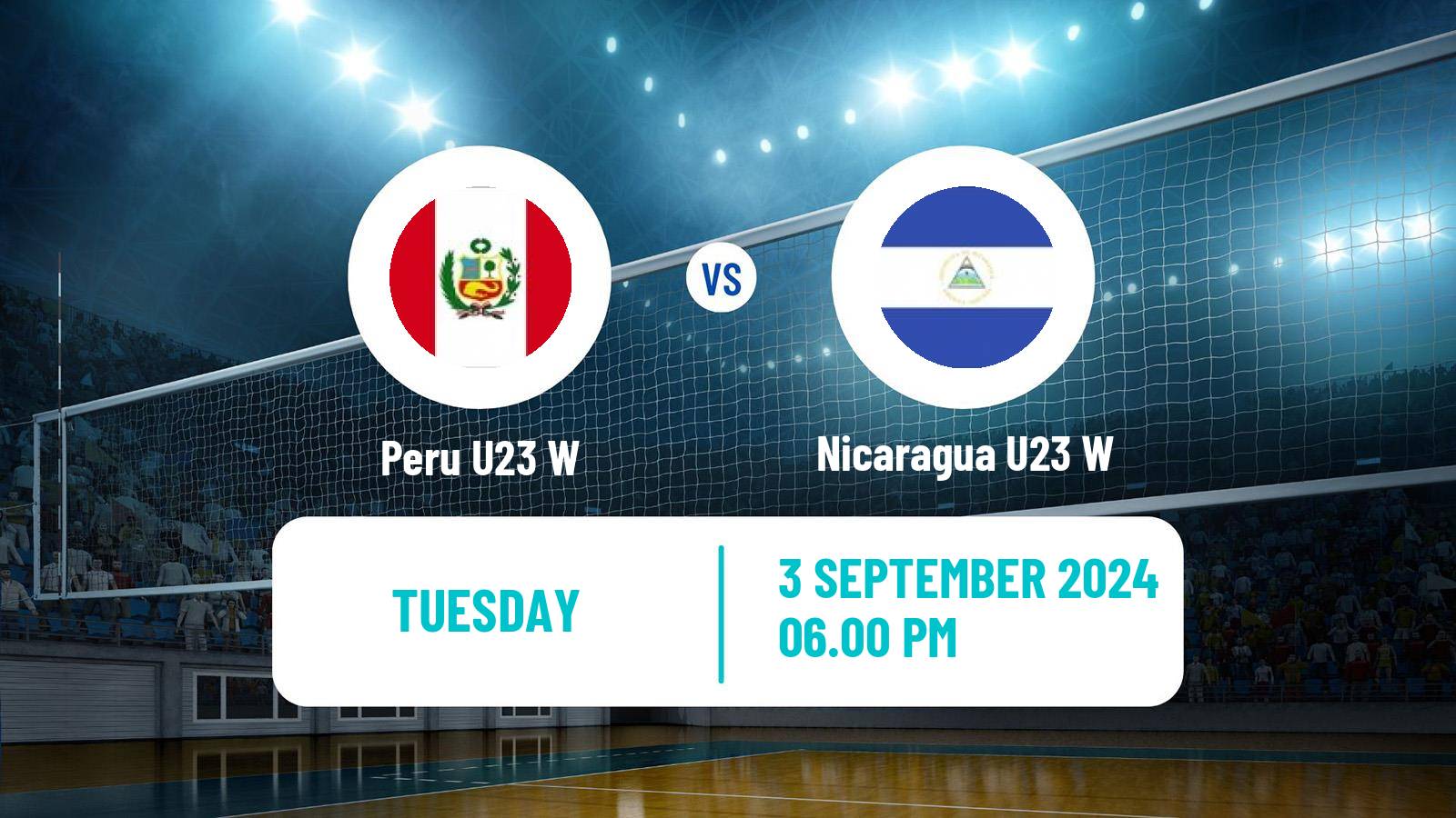 Volleyball Pan-American Cup U23 Volleyball Women Peru U23 W - Nicaragua U23 W