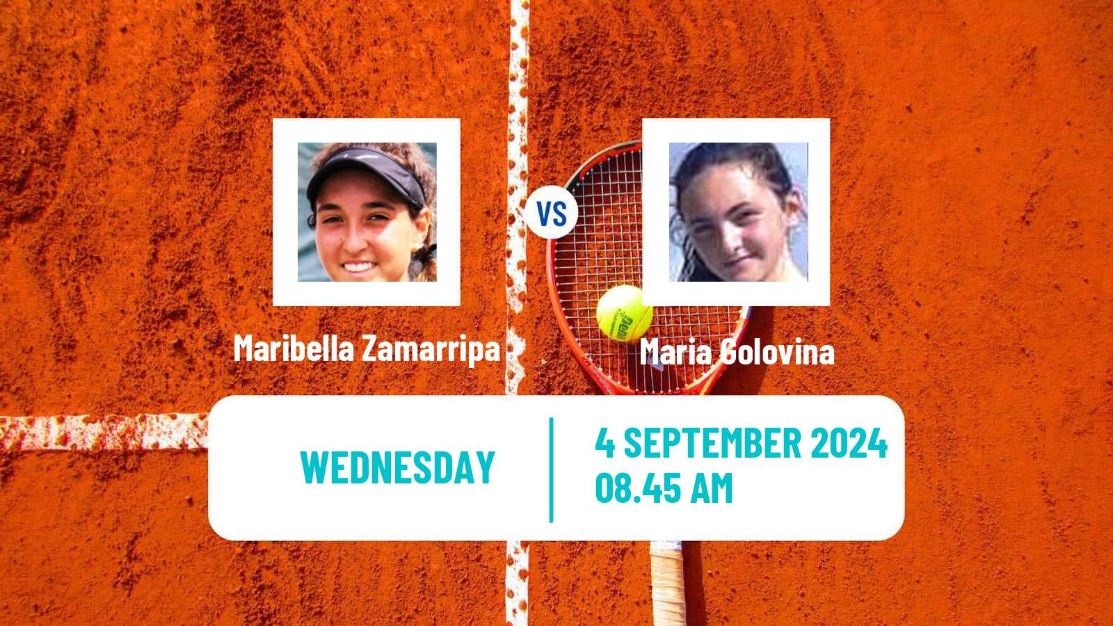 Tennis ITF W15 Monastir 51 Women Maribella Zamarripa - Maria Golovina