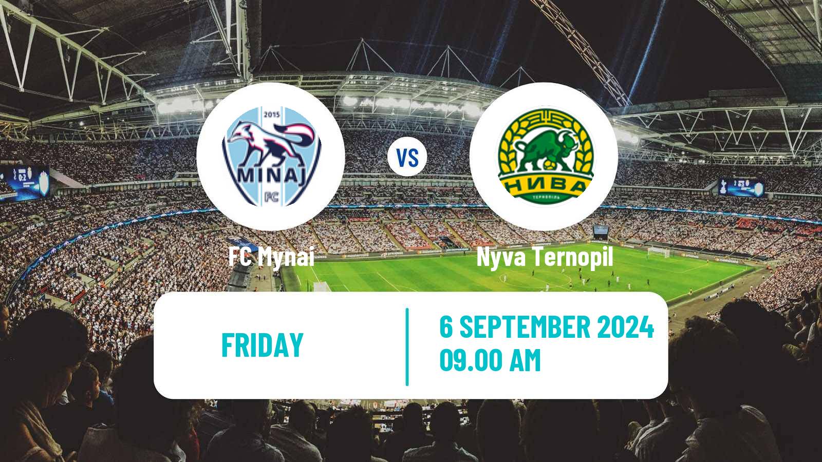 Soccer Ukrainian Persha Liga Mynai - Nyva Ternopil