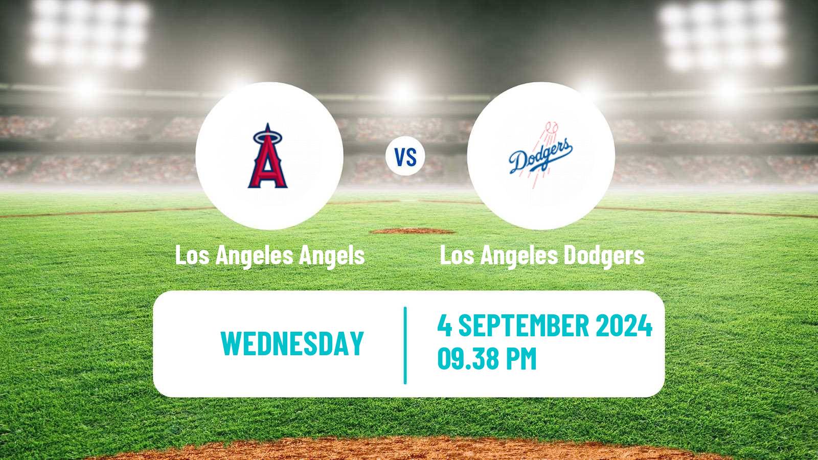 Baseball MLB Los Angeles Angels - Los Angeles Dodgers