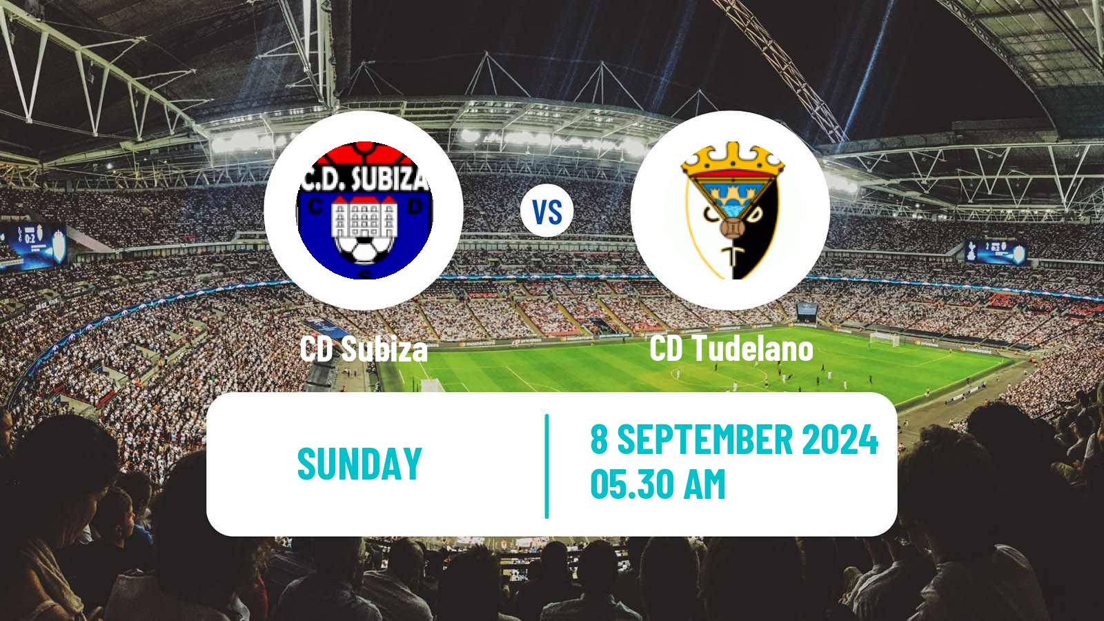 Soccer Spanish Segunda RFEF - Group 2 Subiza - Tudelano