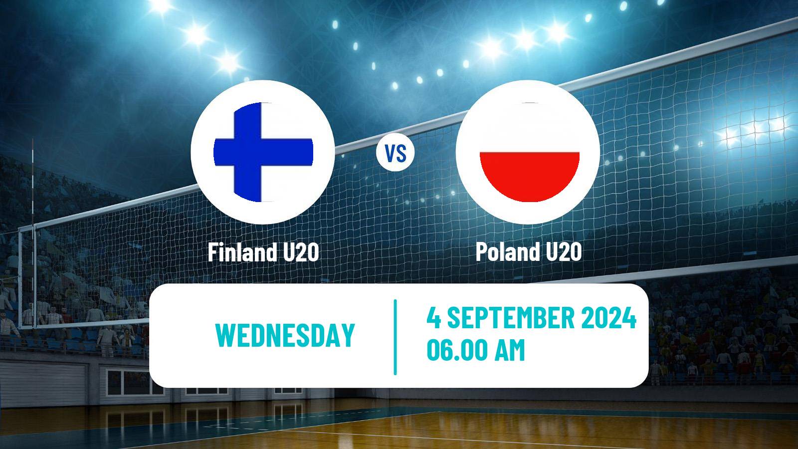 Volleyball European Championship U20 Volleyball Finland U20 - Poland U20