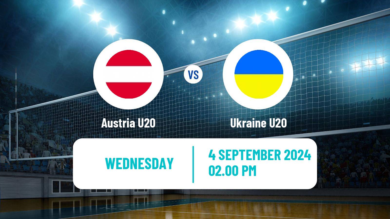 Volleyball European Championship U20 Volleyball Austria U20 - Ukraine U20