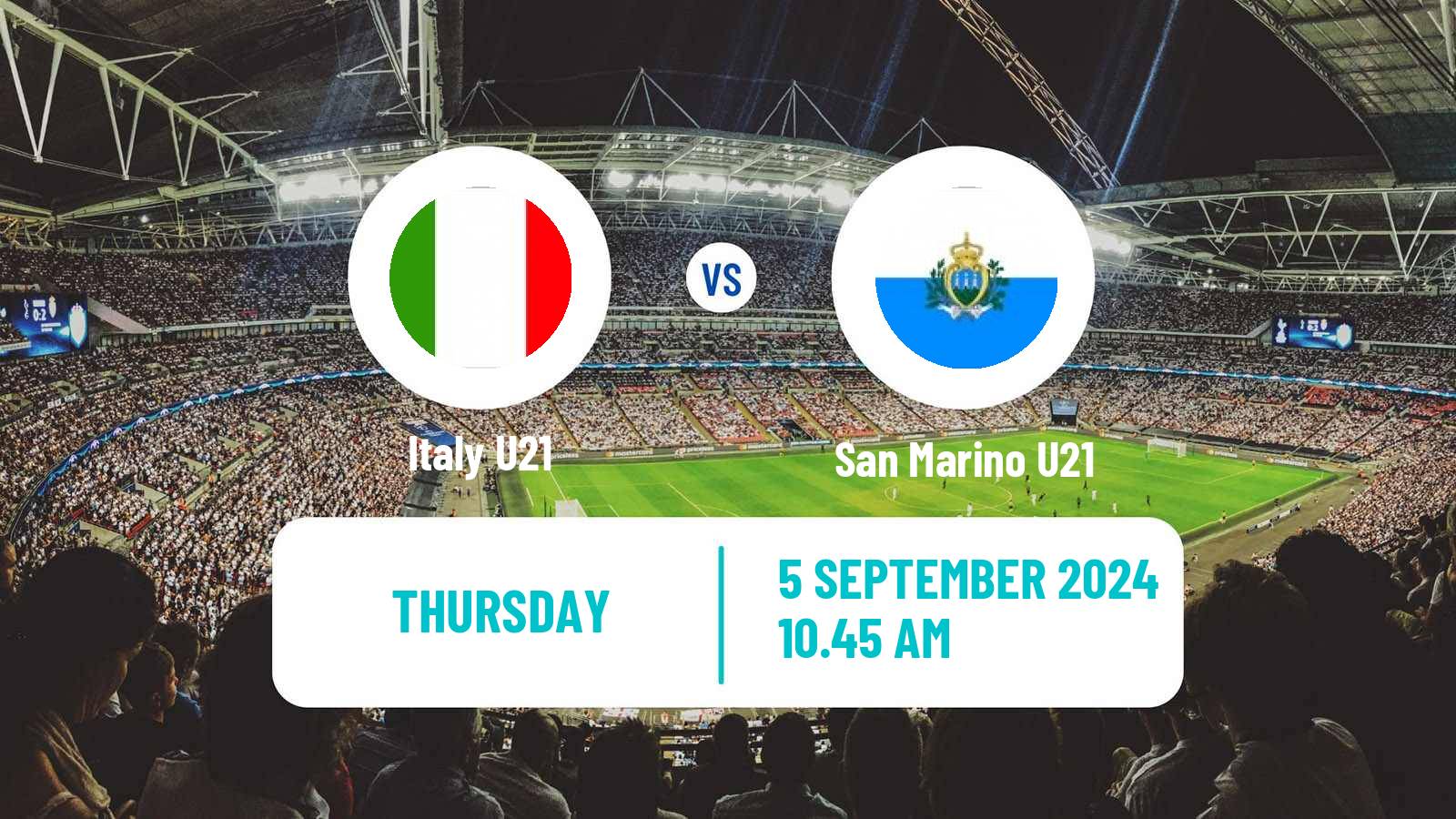 Soccer UEFA Euro U21 Italy U21 - San Marino U21