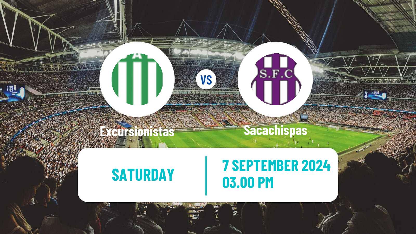 Soccer Argentinian Primera B Excursionistas - Sacachispas