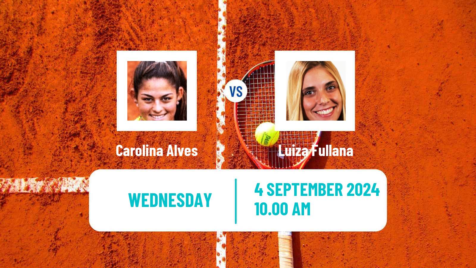 Tennis ITF W35 Piracicaba Women Carolina Alves - Luiza Fullana