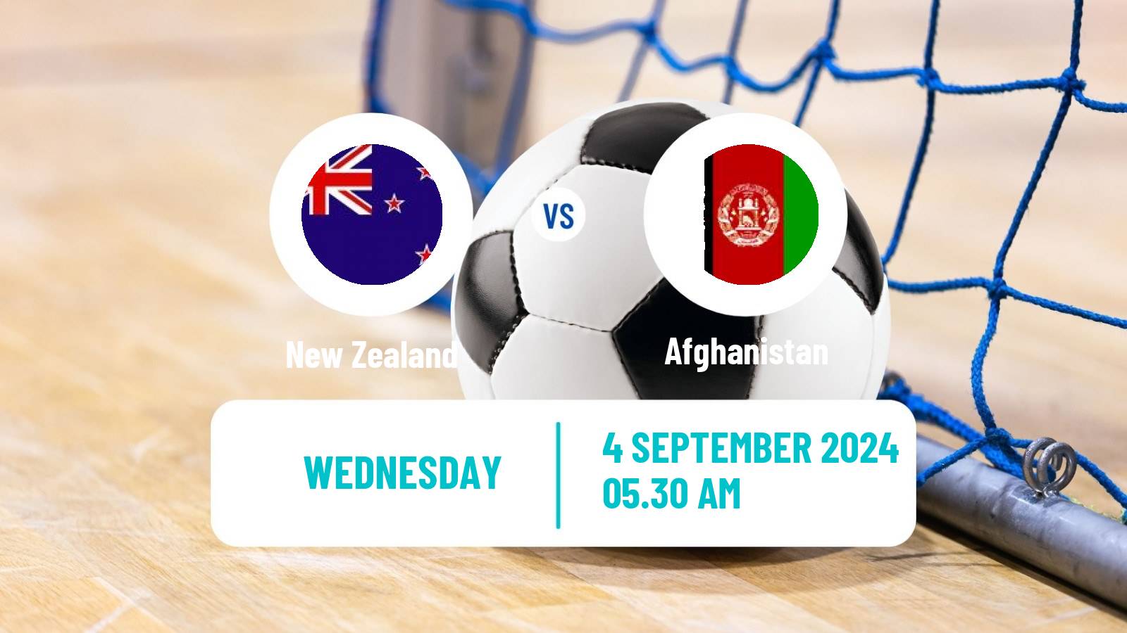 Futsal Continental Championship Futsal New Zealand - Afghanistan