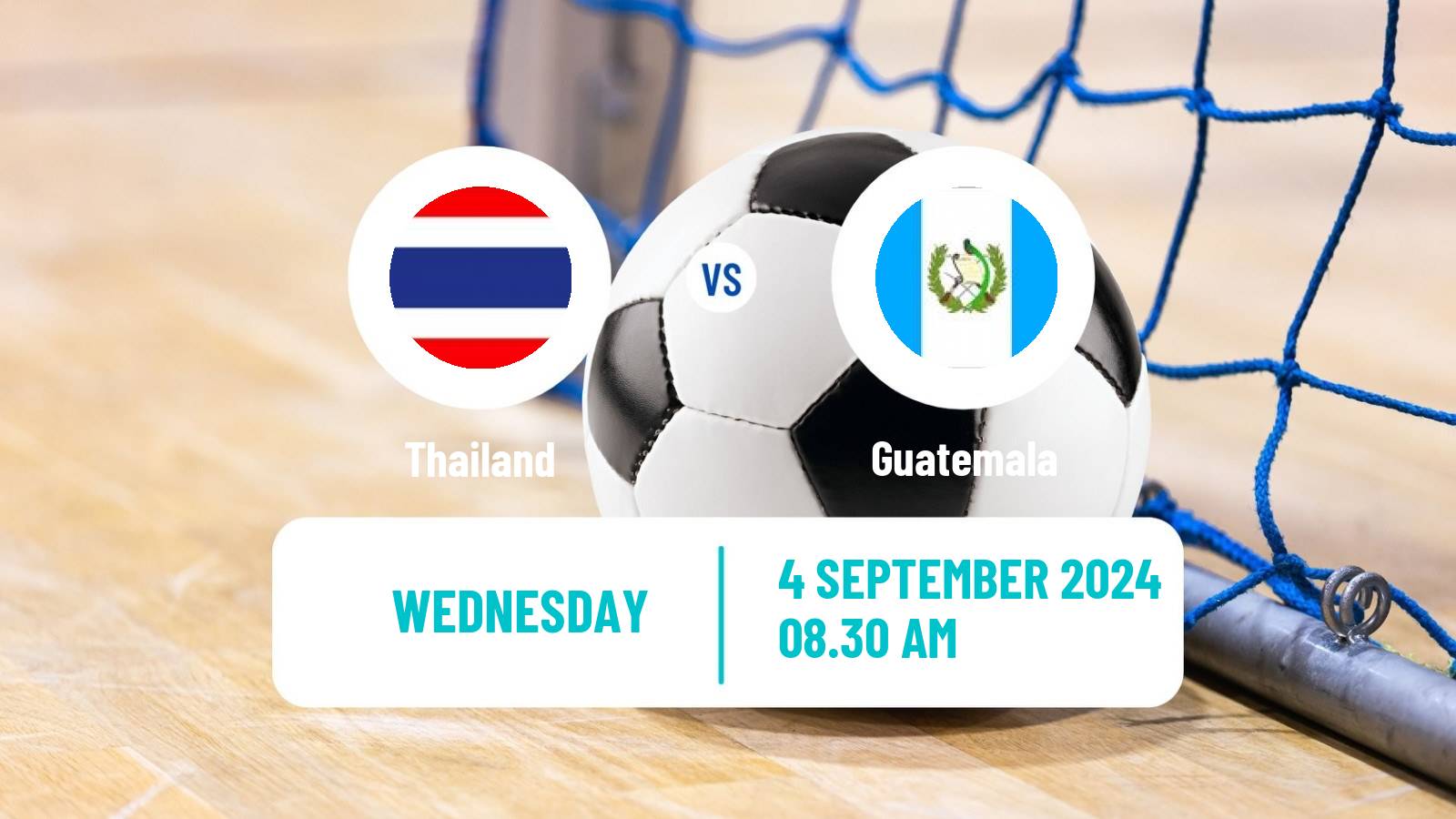 Futsal Continental Championship Futsal Thailand - Guatemala