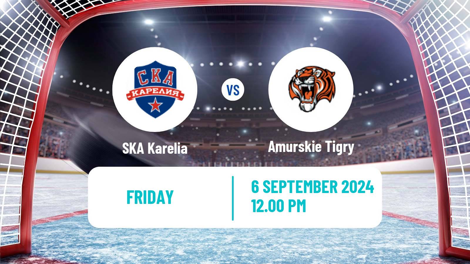 Hockey MHL SKA Karelia - Amurskie Tigry