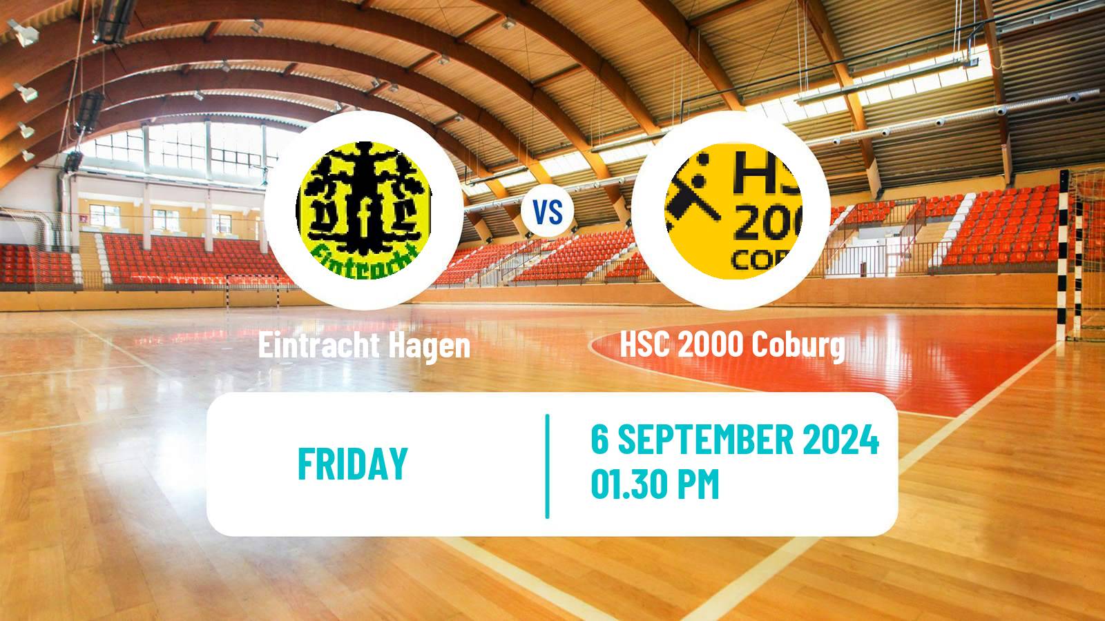 Handball German 2 Bundesliga Handball Eintracht Hagen - HSC 2000 Coburg