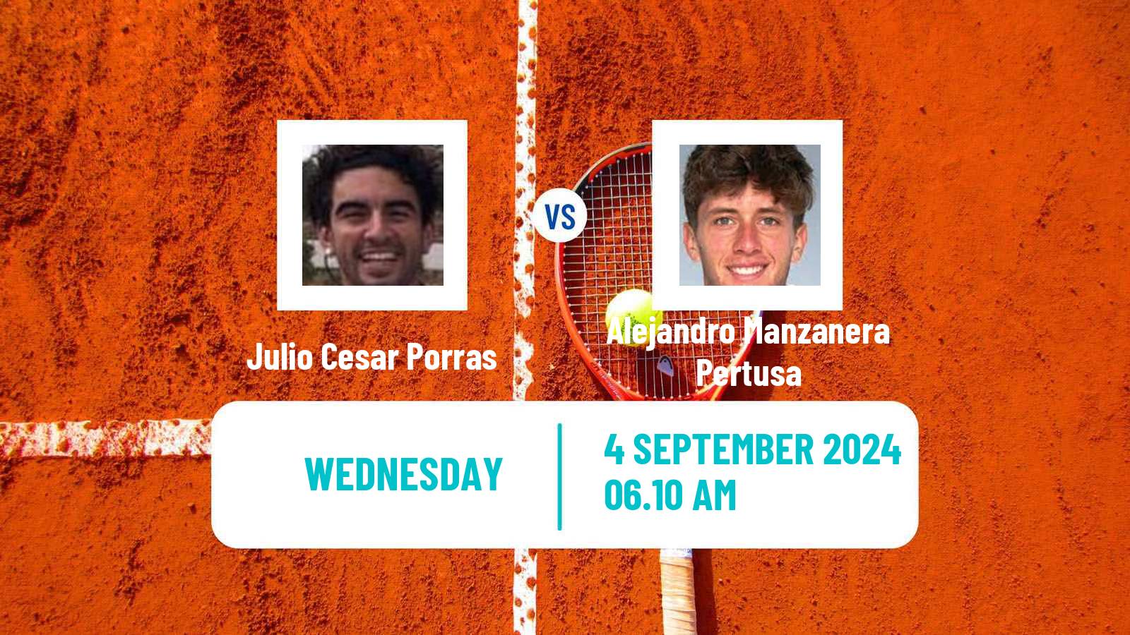 Tennis ITF M15 Madrid Men Julio Cesar Porras - Alejandro Manzanera Pertusa