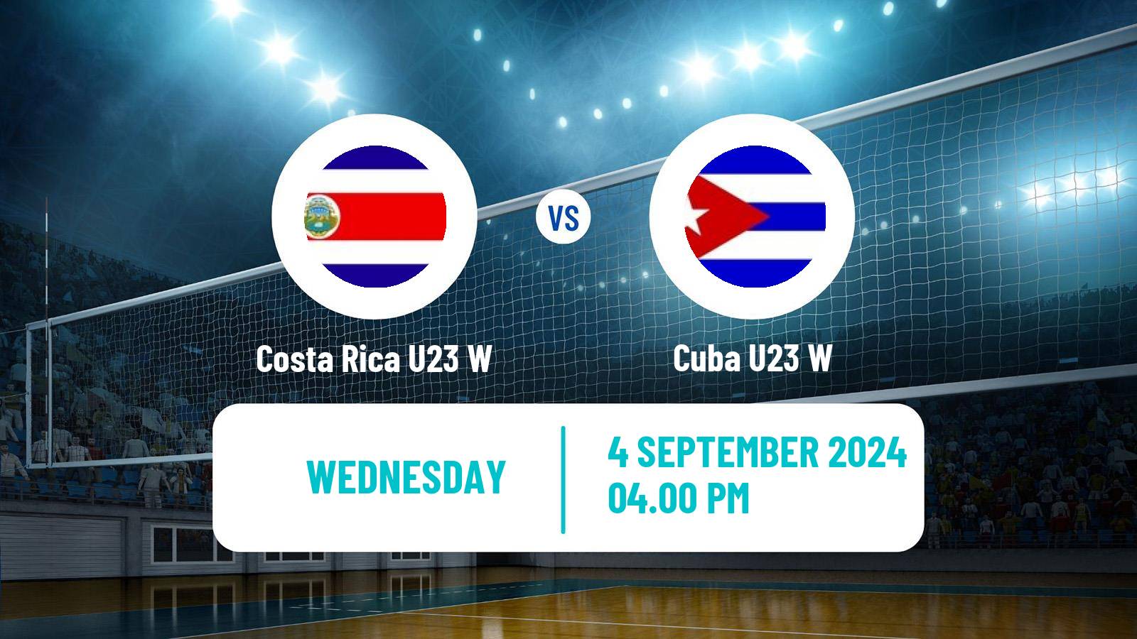 Volleyball Pan-American Cup U23 Volleyball Women Costa Rica U23 W - Cuba U23 W