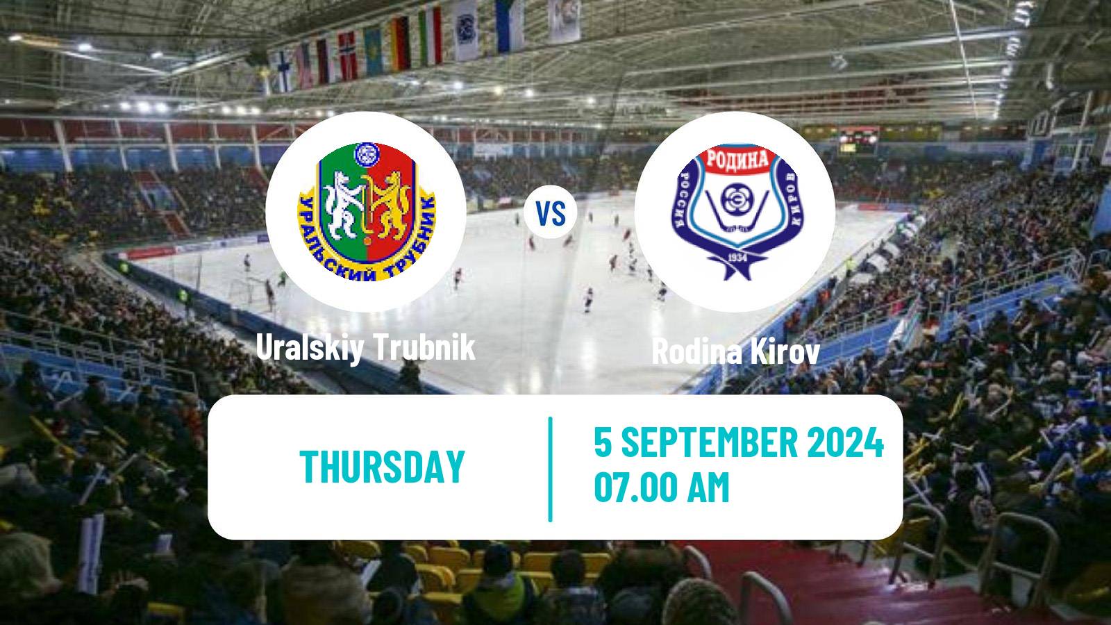 Bandy Russian Cup Bandy Uralskiy Trubnik - Rodina