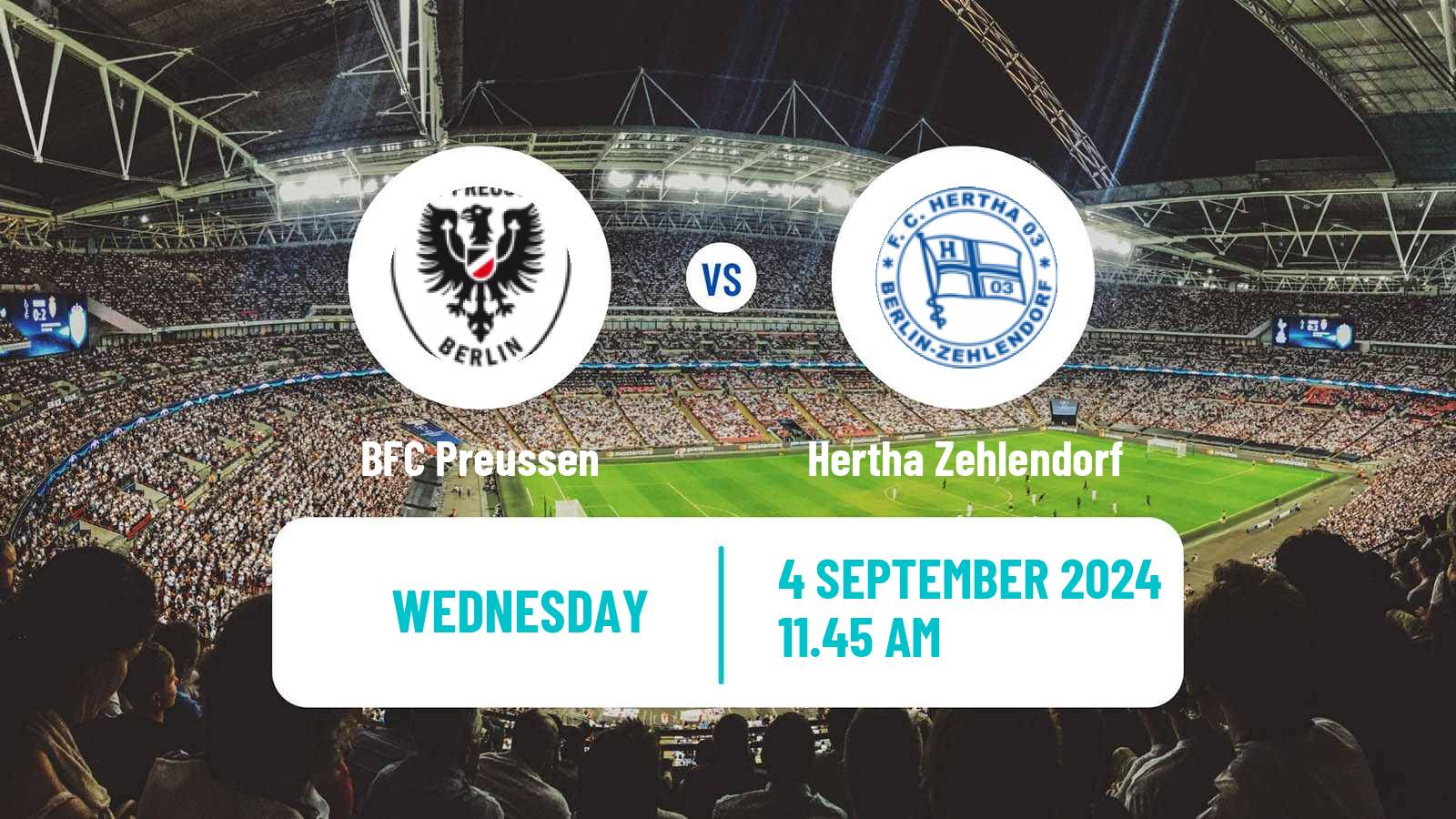 Soccer Club Friendly Preussen - Hertha Zehlendorf