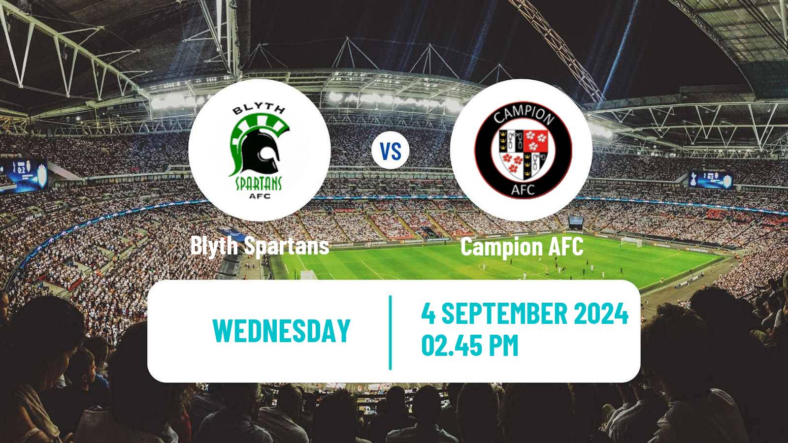 Soccer English FA Cup Blyth Spartans - Campion AFC