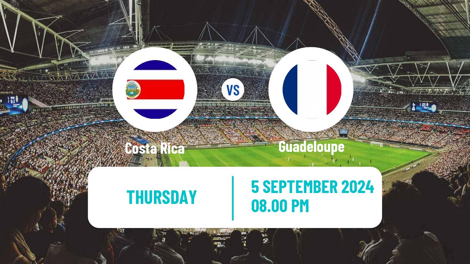 Soccer CONCACAF Nations League Costa Rica - Guadeloupe