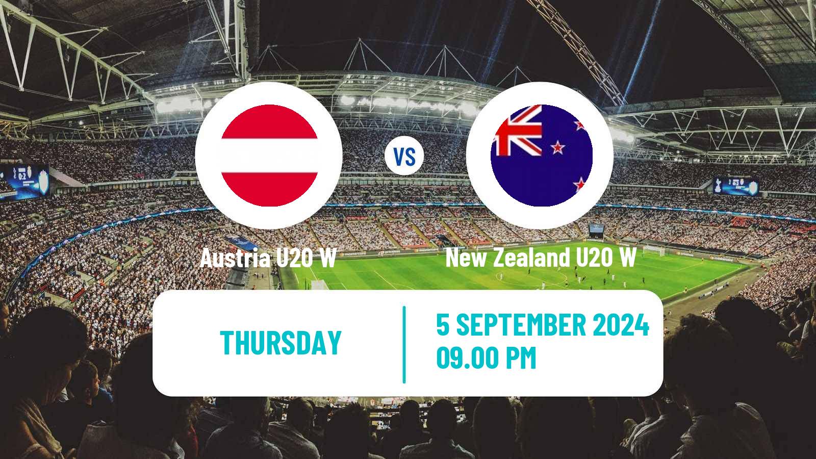 Soccer World Cup U20 Women Austria U20 W - New Zealand U20 W