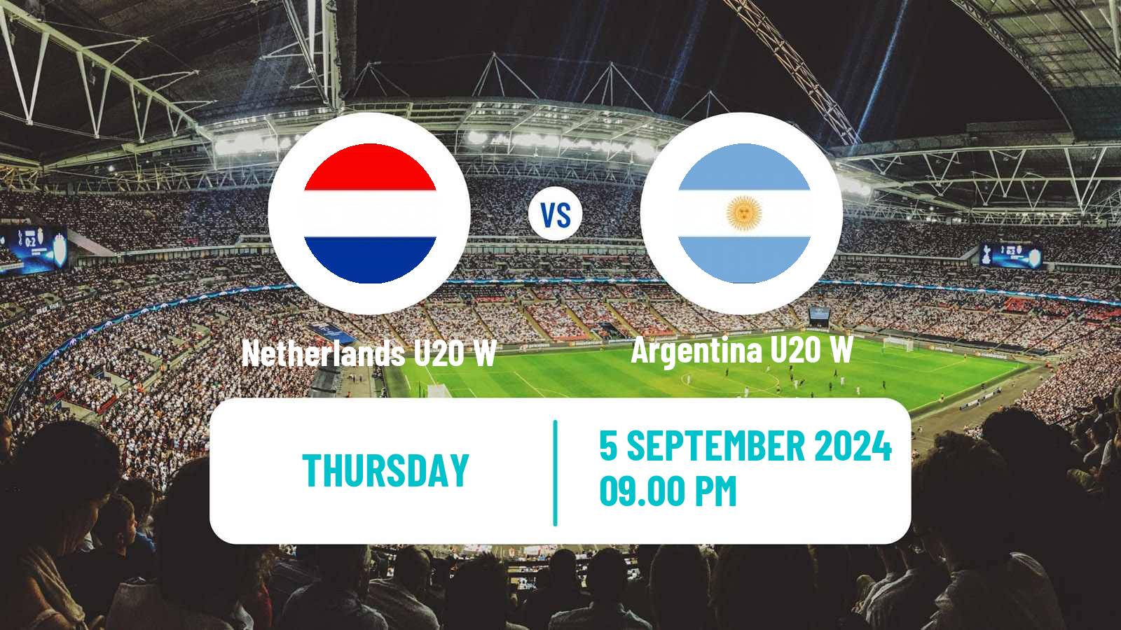 Soccer World Cup U20 Women Netherlands U20 W - Argentina U20 W