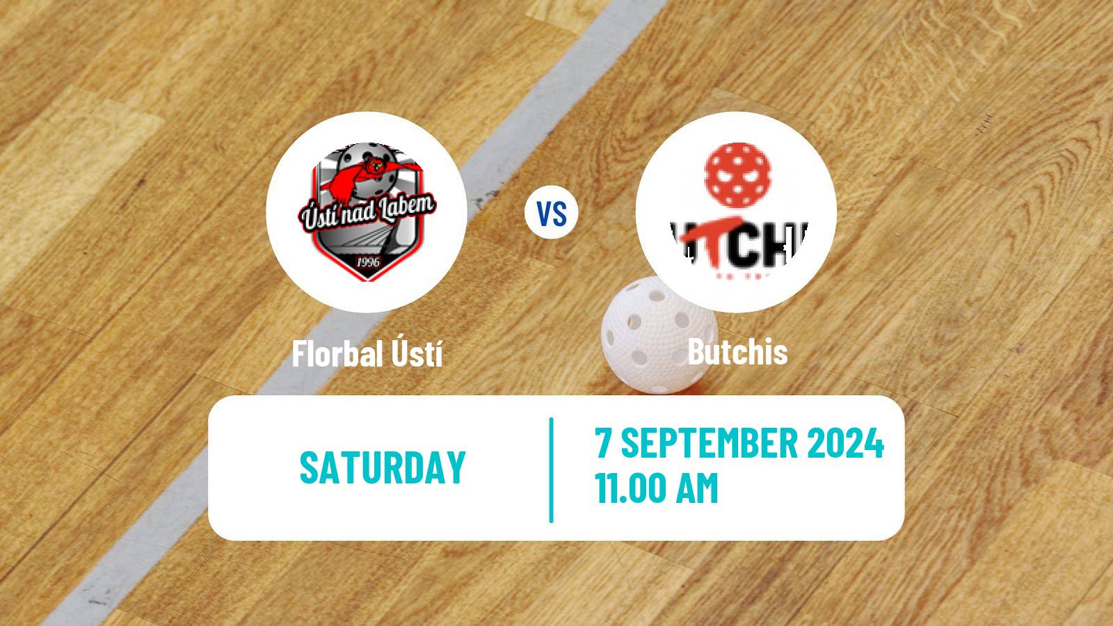 Floorball Czech 1 Liga Floorball Florbal Ústí - Butchis