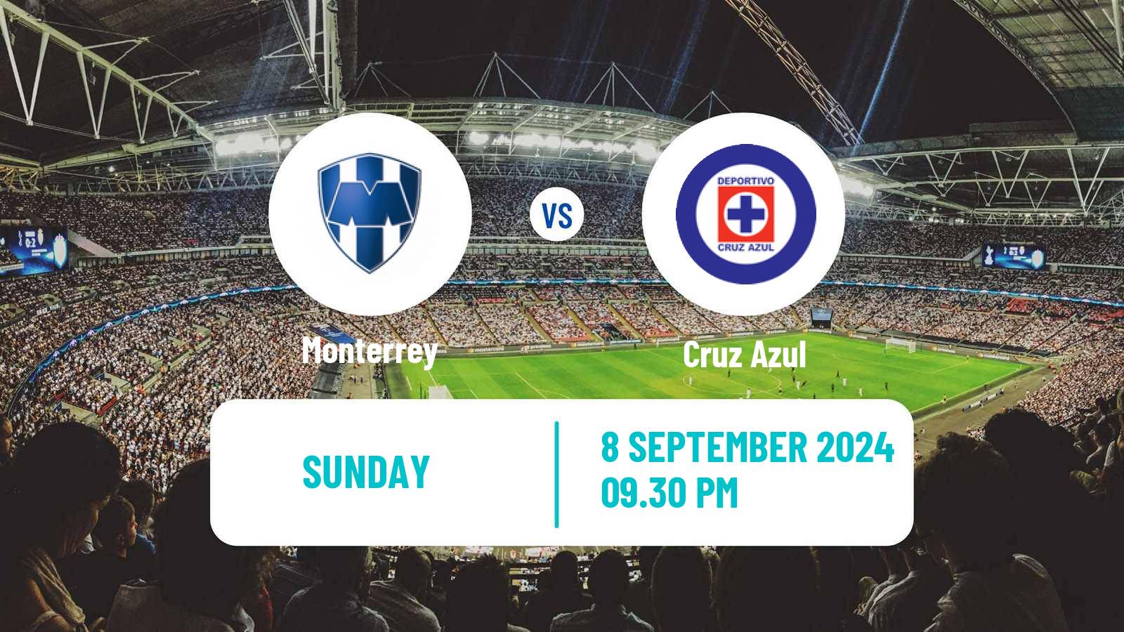 Soccer Mexican Liga MX Women Monterrey - Cruz Azul