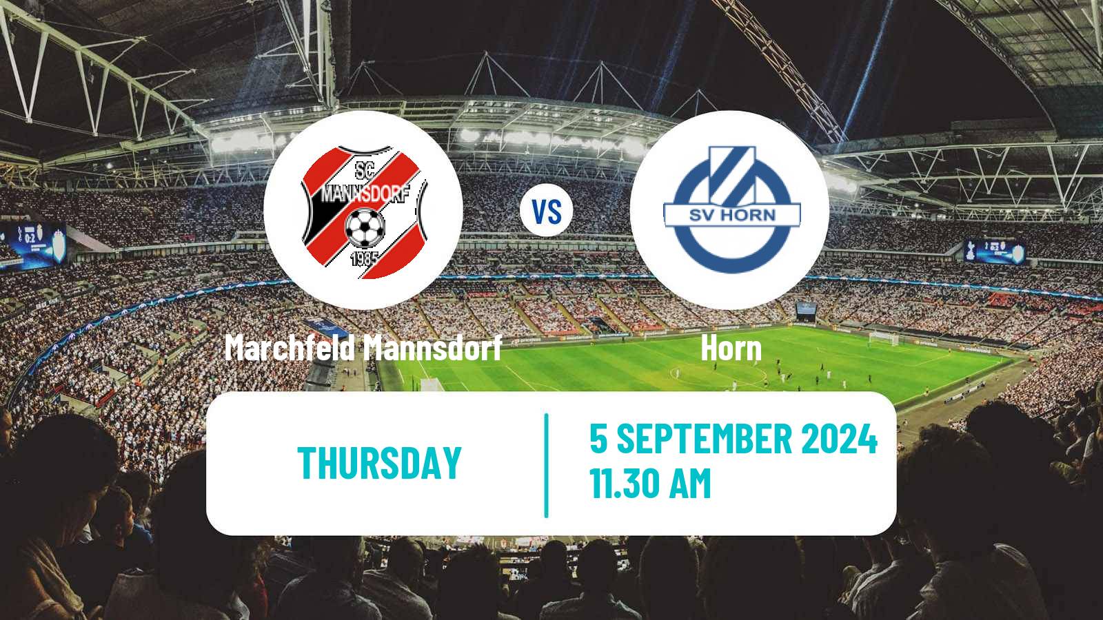 Soccer Club Friendly Marchfeld Mannsdorf - Horn