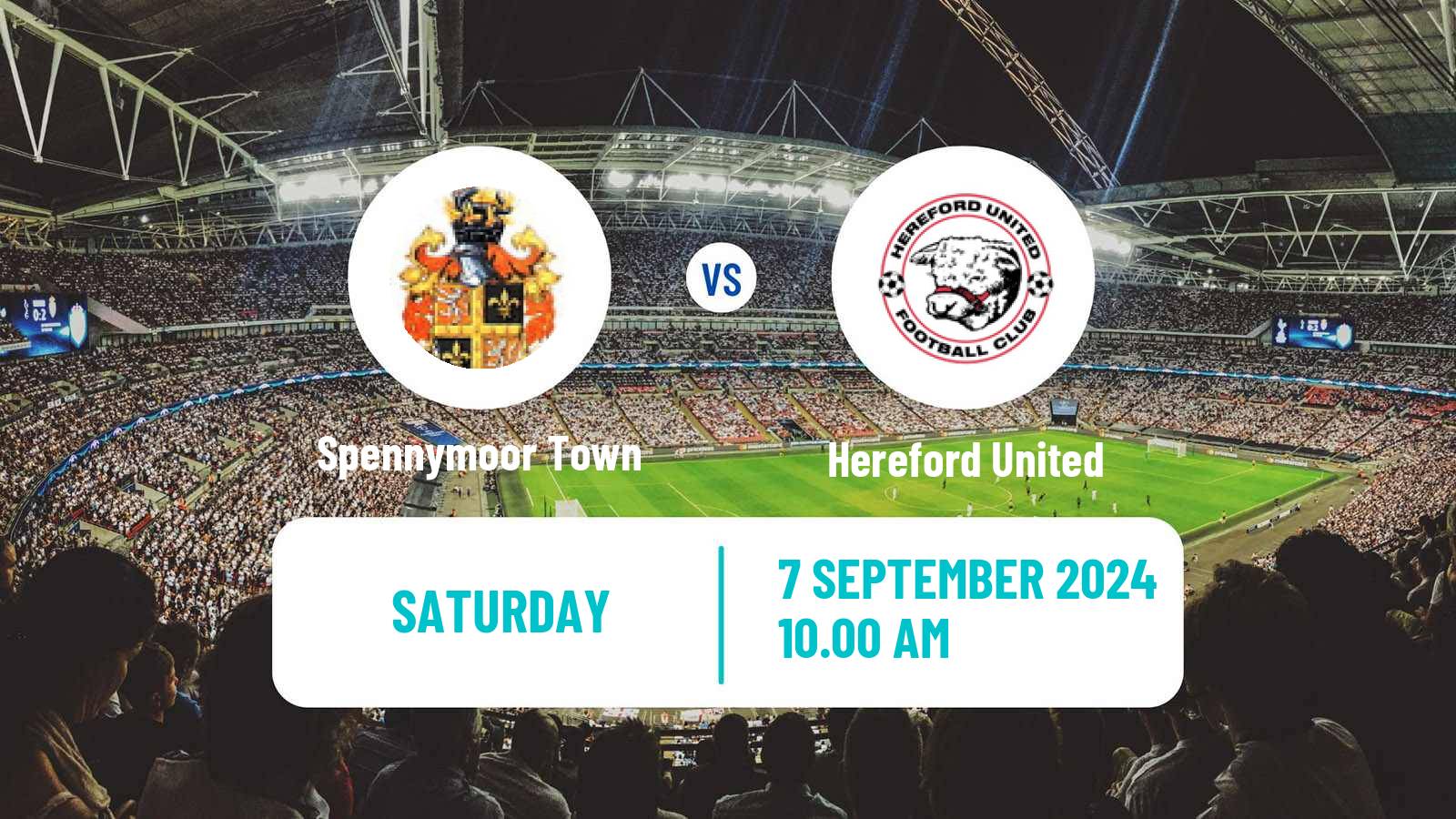 Soccer English National League North Spennymoor Town - Hereford United