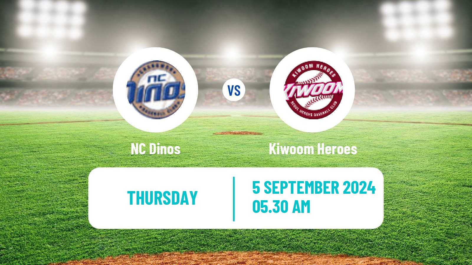 Baseball KBO NC Dinos - Kiwoom Heroes