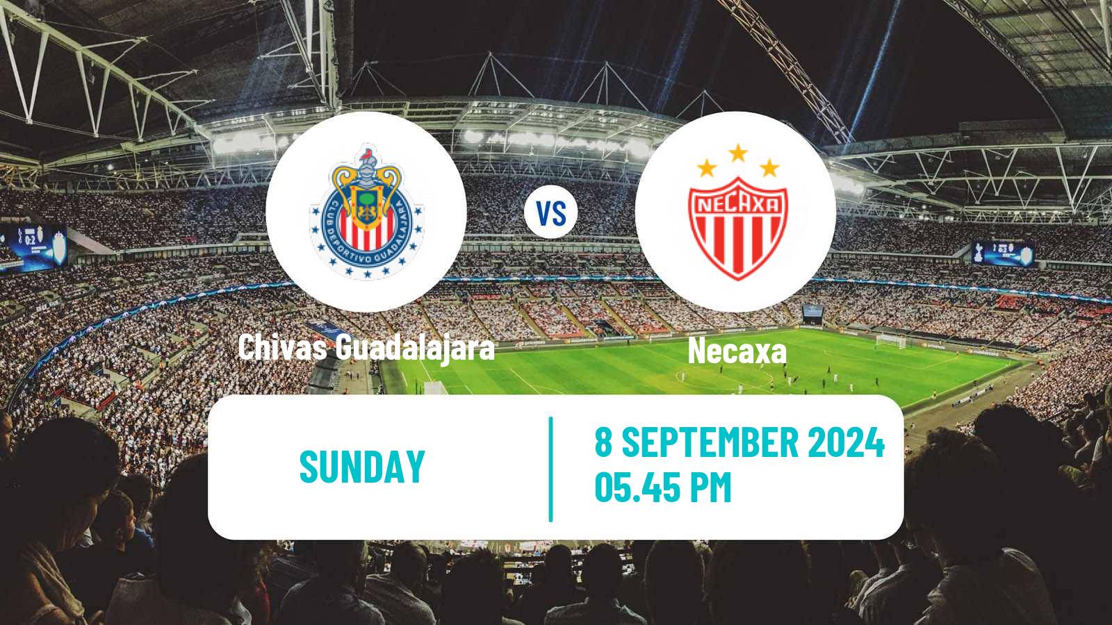 Soccer Mexican Liga MX Women Chivas Guadalajara - Necaxa