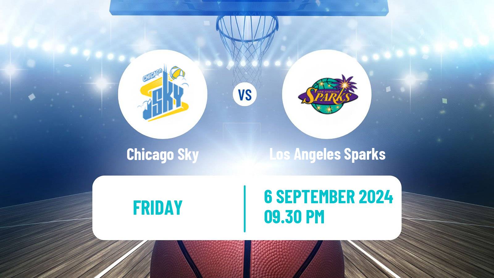 Basketball WNBA Chicago Sky - Los Angeles Sparks