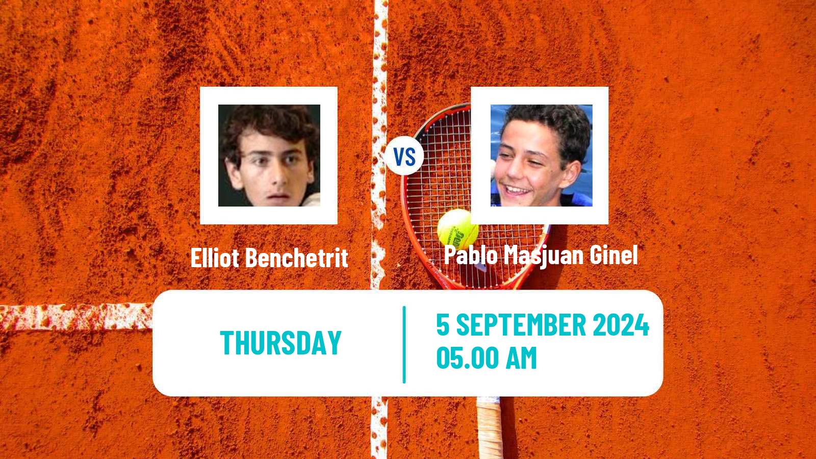 Tennis ITF M15 Madrid Men Elliot Benchetrit - Pablo Masjuan Ginel