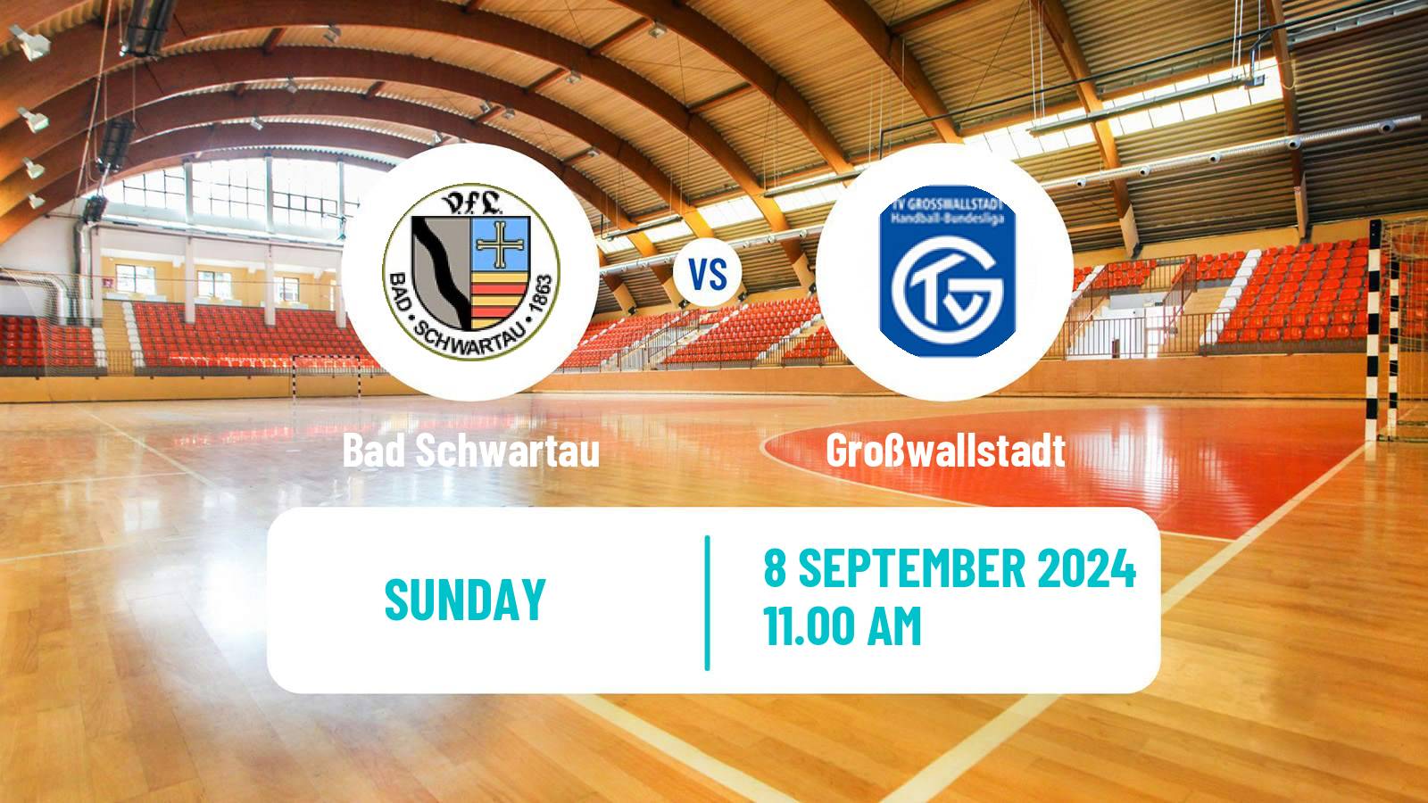 Handball German 2 Bundesliga Handball Bad Schwartau - Großwallstadt