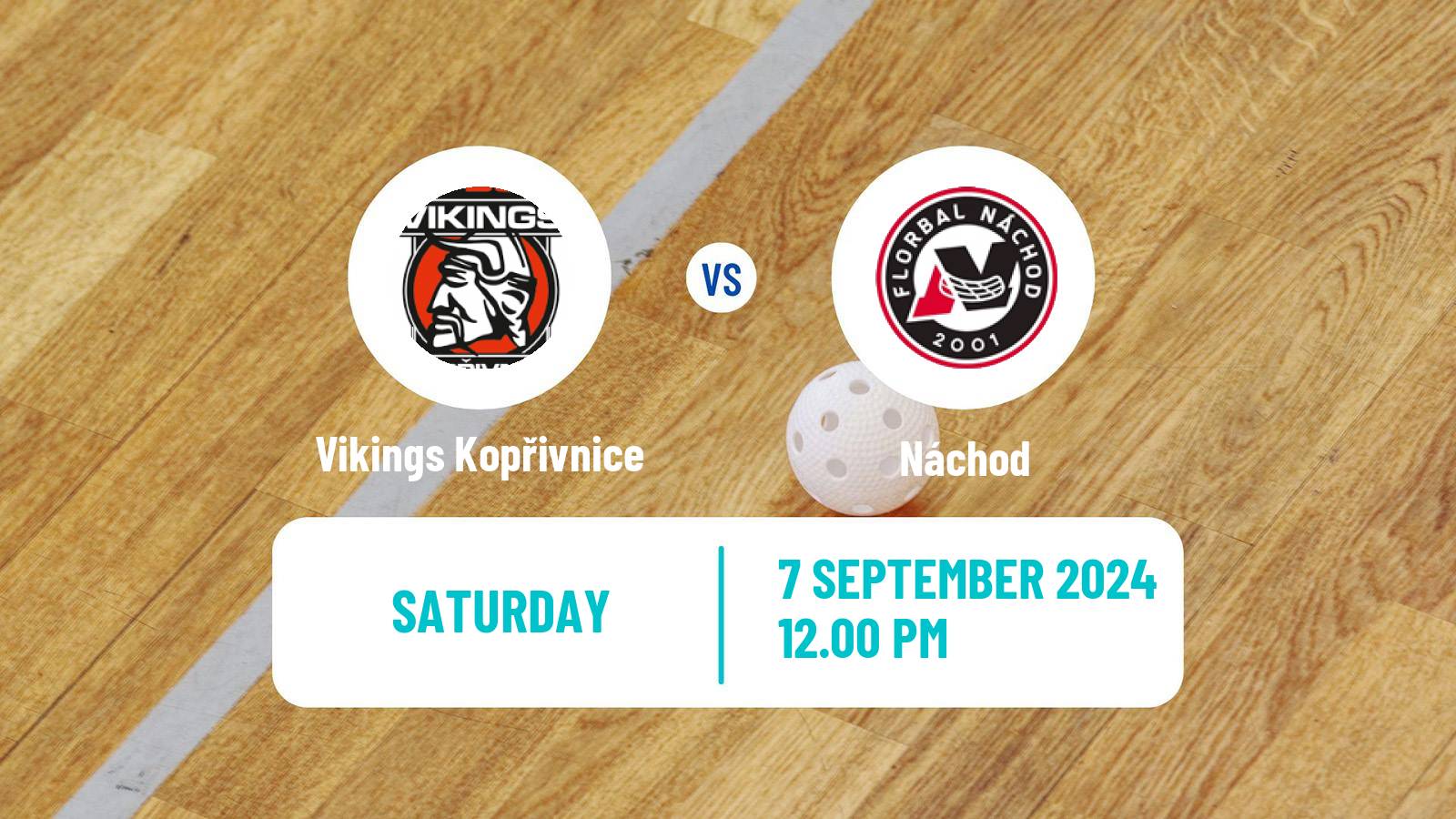 Floorball Czech 1 Liga Floorball Vikings Kopřivnice - Náchod