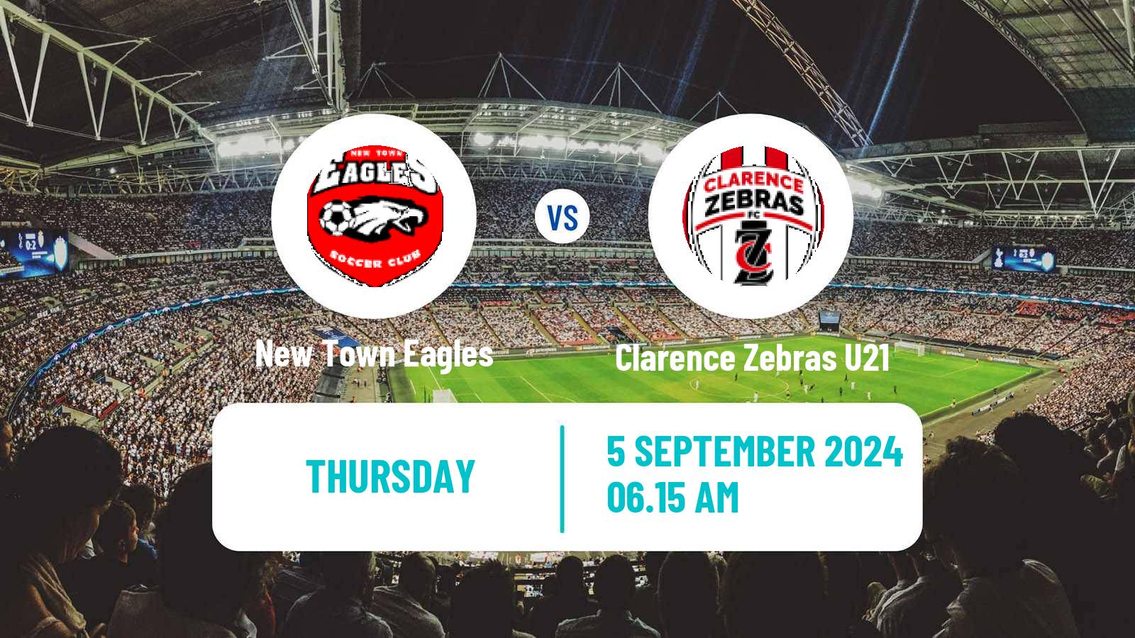 Soccer Australian Tasmania Southern Championship New Town Eagles - Clarence Zebras U21