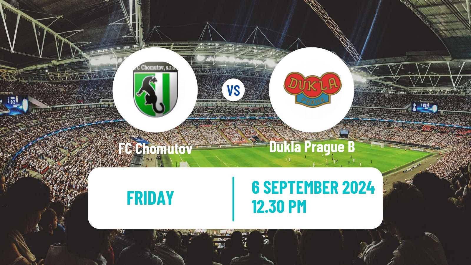 Soccer Czech CFL Group A Chomutov - Dukla Prague B