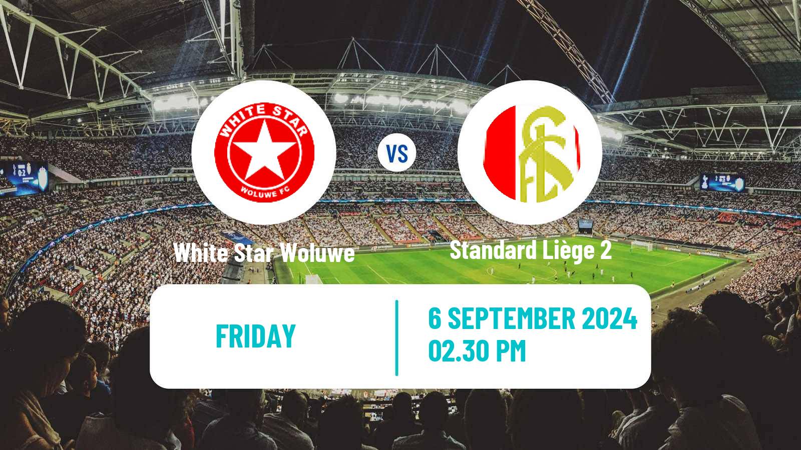 Soccer Belgian 1st National Women White Star Woluwe - Standard Liège 2