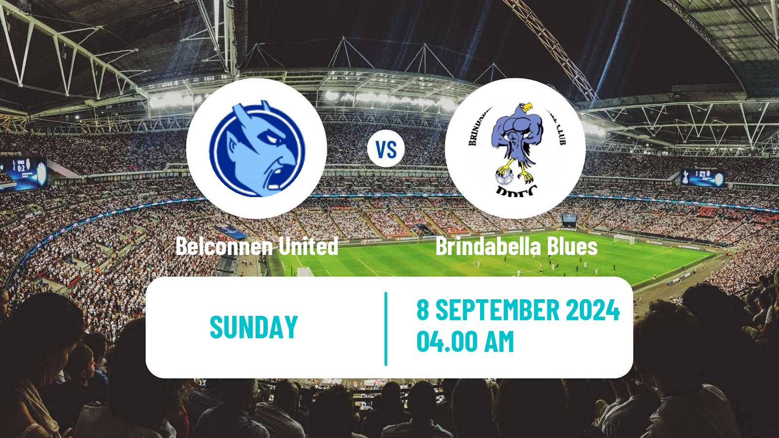 Soccer Australian Capital Premier League Belconnen United - Brindabella Blues