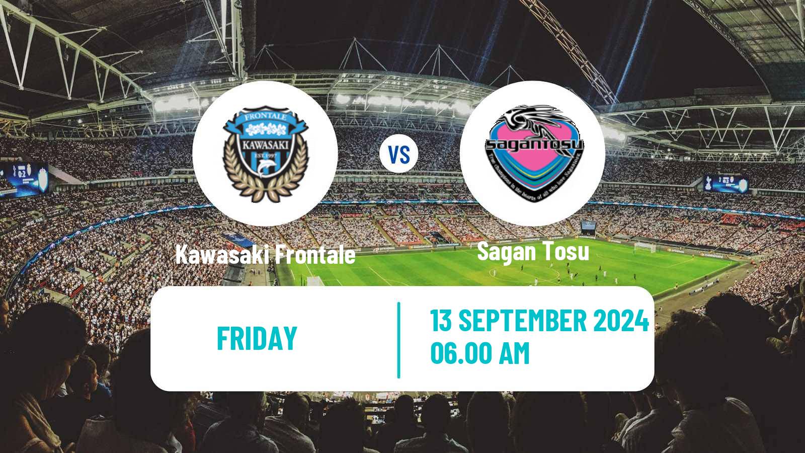 Soccer Japan J1 League Kawasaki Frontale - Sagan Tosu