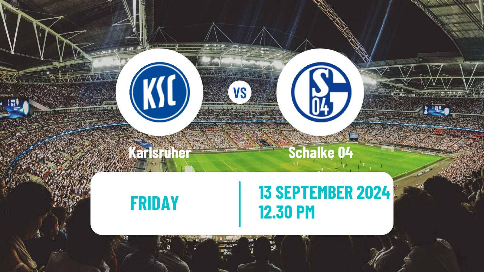 Soccer German 2 Bundesliga Karlsruher - Schalke 04