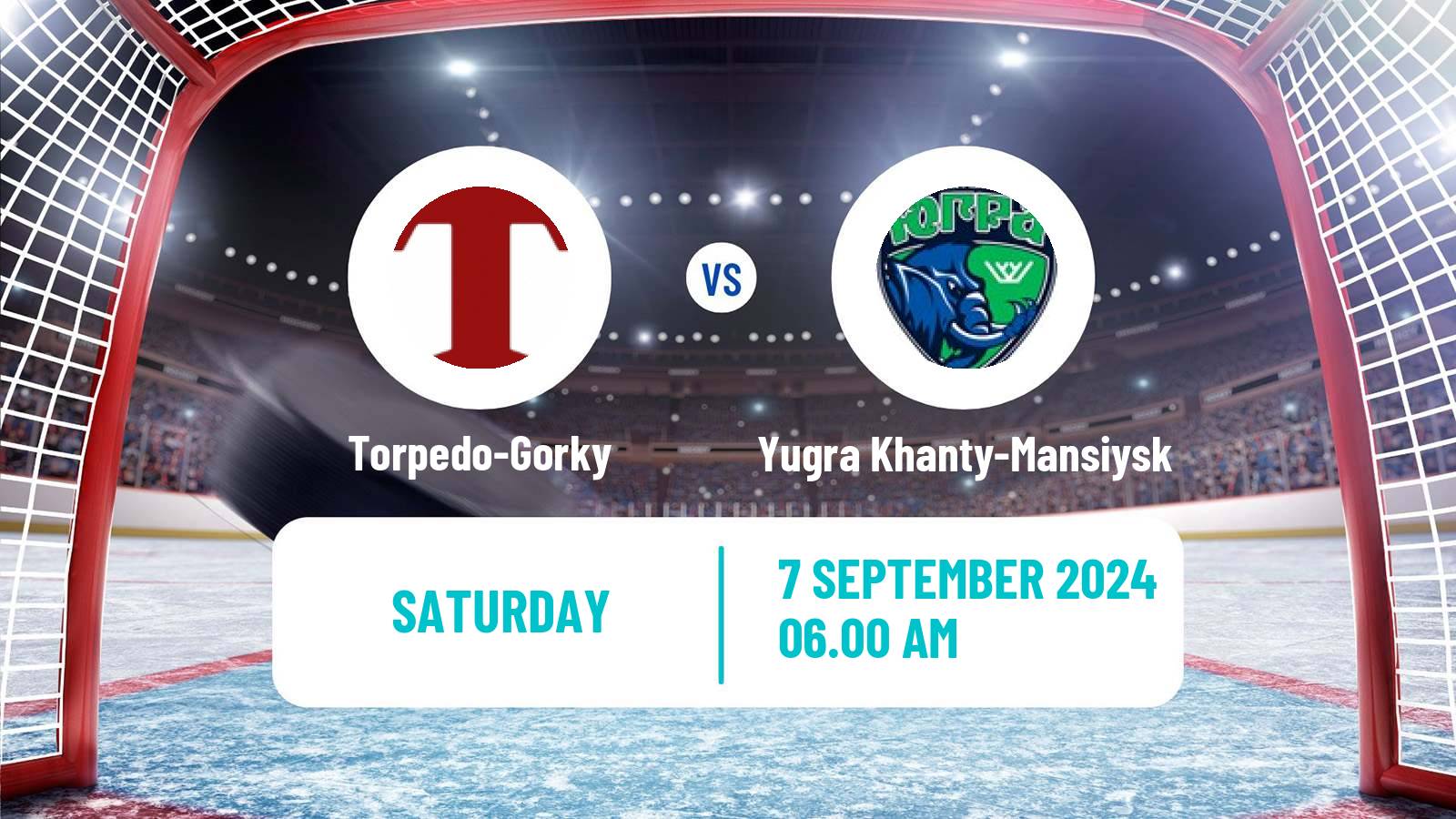 Hockey VHL Torpedo-Gorky - Yugra Khanty-Mansiysk