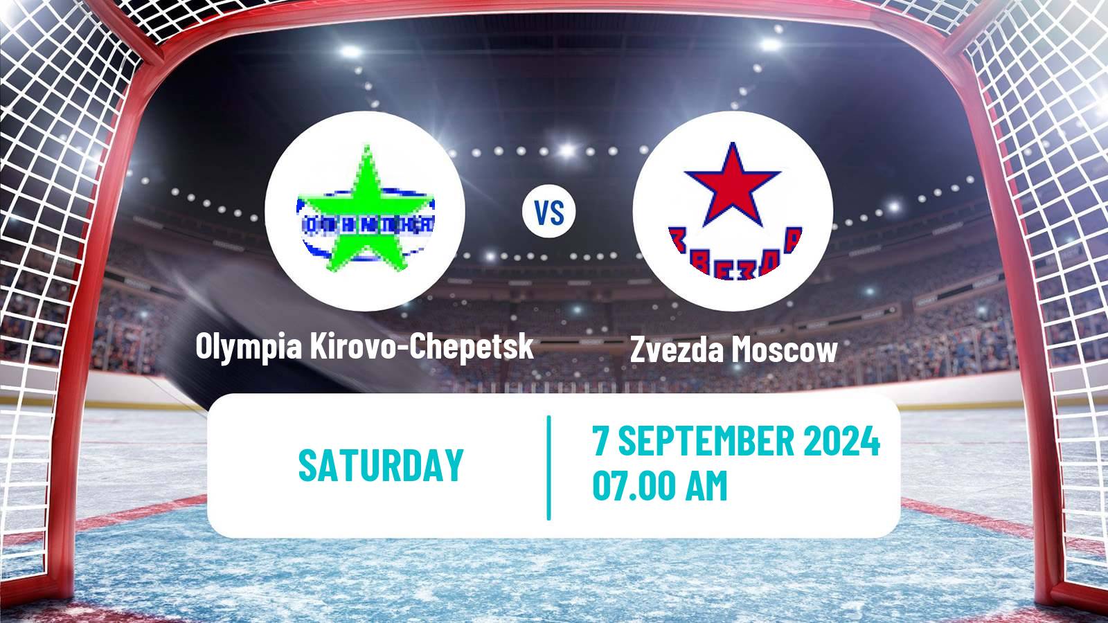 Hockey VHL Olympia Kirovo-Chepetsk - Zvezda Moscow