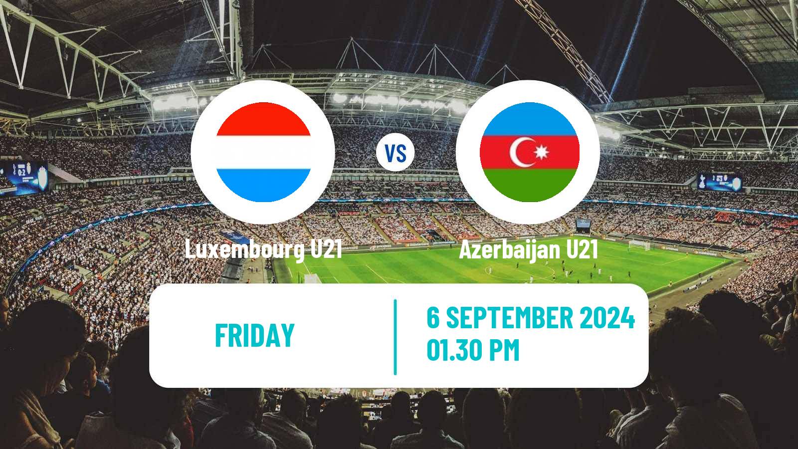 Soccer UEFA Euro U21 Luxembourg U21 - Azerbaijan U21