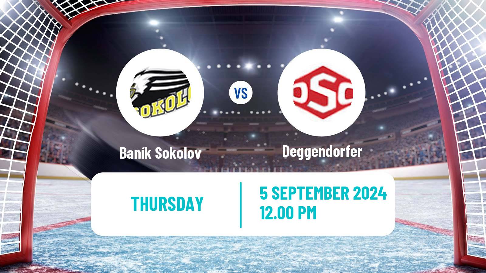 Hockey Club Friendly Ice Hockey Baník Sokolov - Deggendorfer