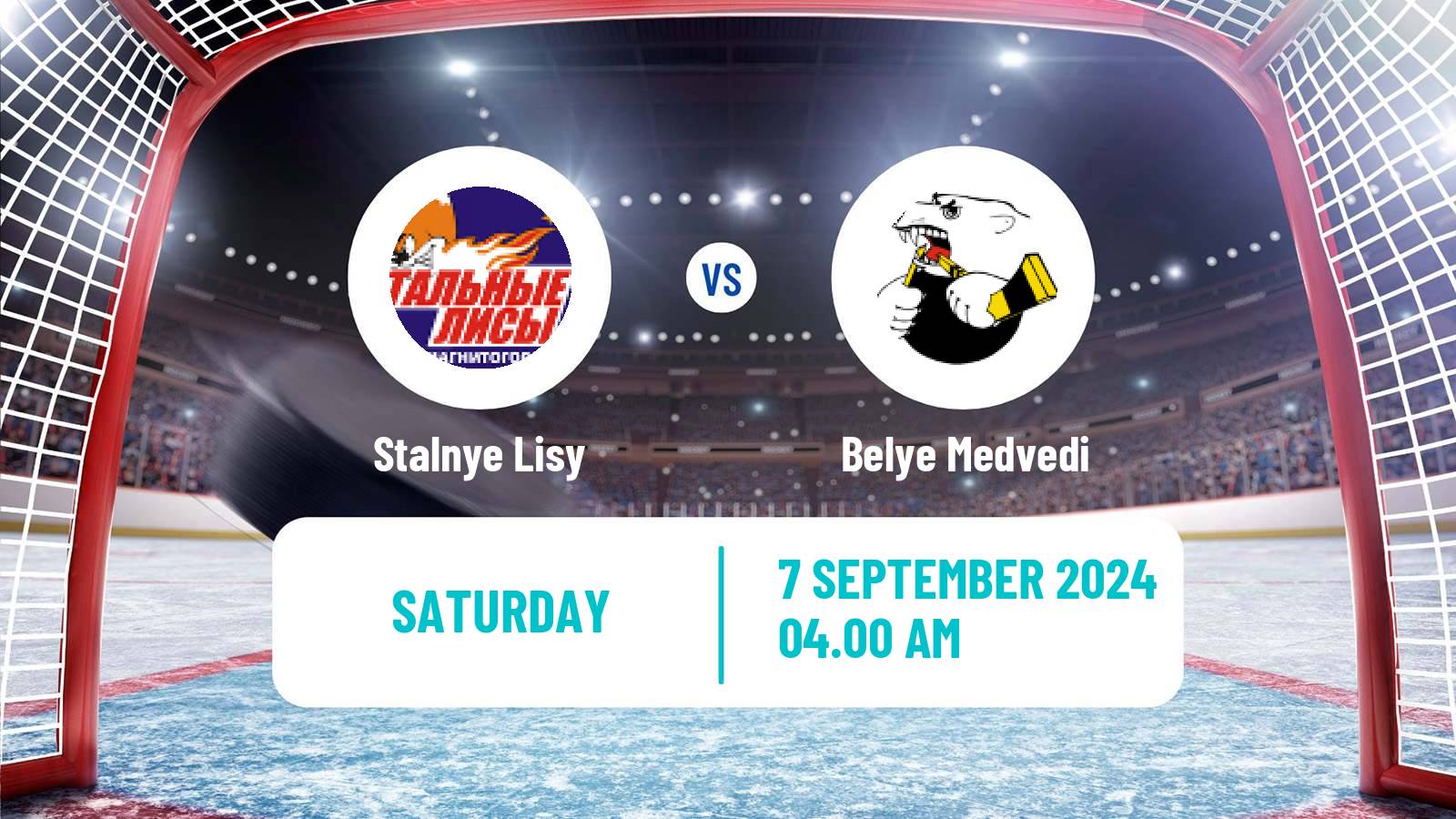 Hockey MHL Stalnye Lisy - Belye Medvedi