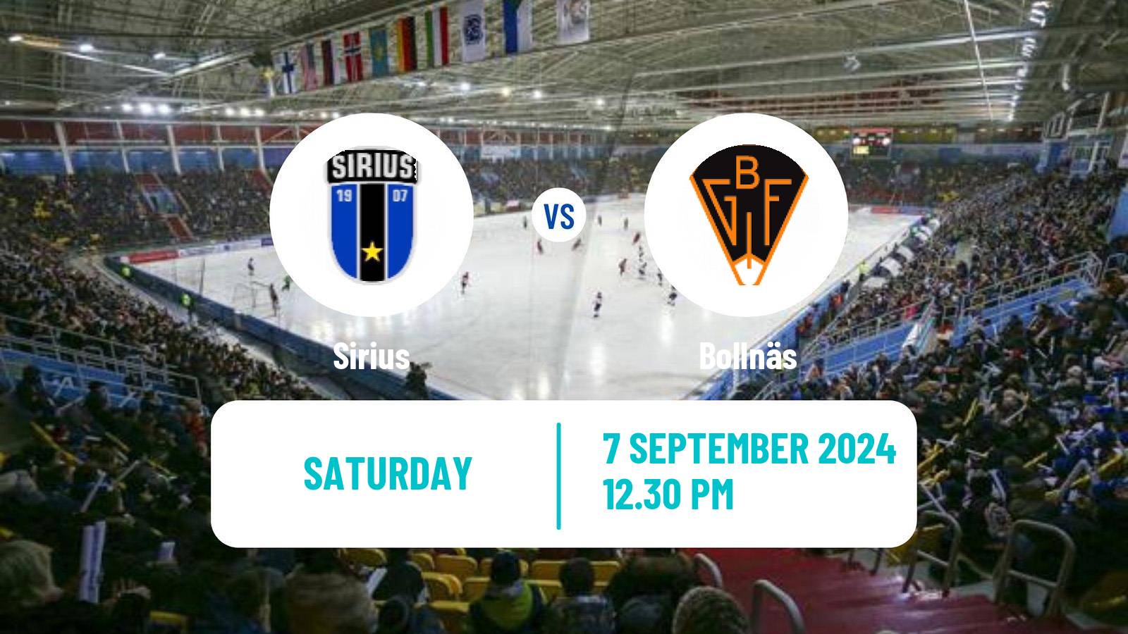 Bandy Svenska Cupen Bandy Sirius - Bollnäs