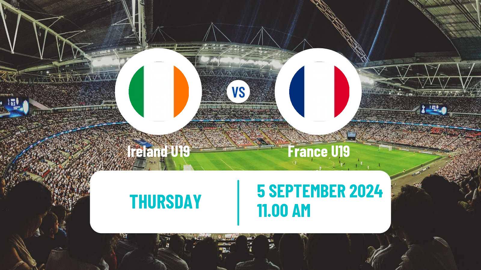 Soccer Friendly Ireland U19 - France U19