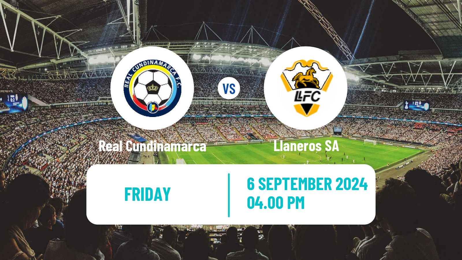 Soccer Colombian Primera B Real Cundinamarca - Llaneros SA