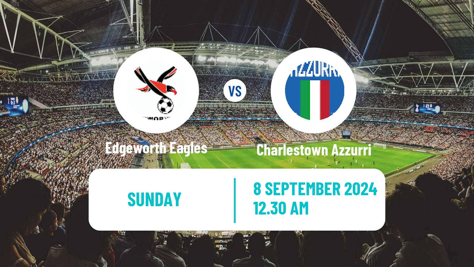 Soccer Australian NPL Northern NSW Edgeworth Eagles - Charlestown Azzurri