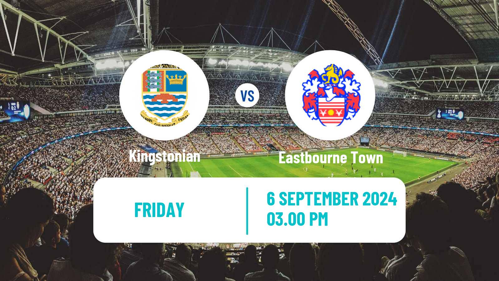 Soccer English FA Trophy Kingstonian - Eastbourne Town