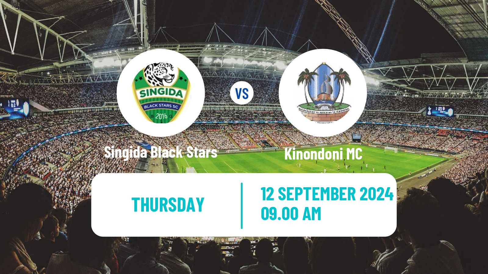 Soccer Tanzanian Premier League Singida Black Stars - Kinondoni MC