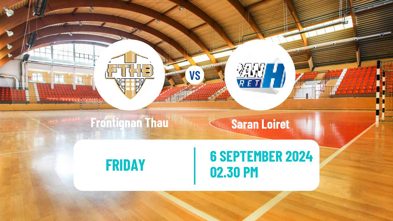 Handball French Proligue Handball Frontignan Thau - Saran Loiret